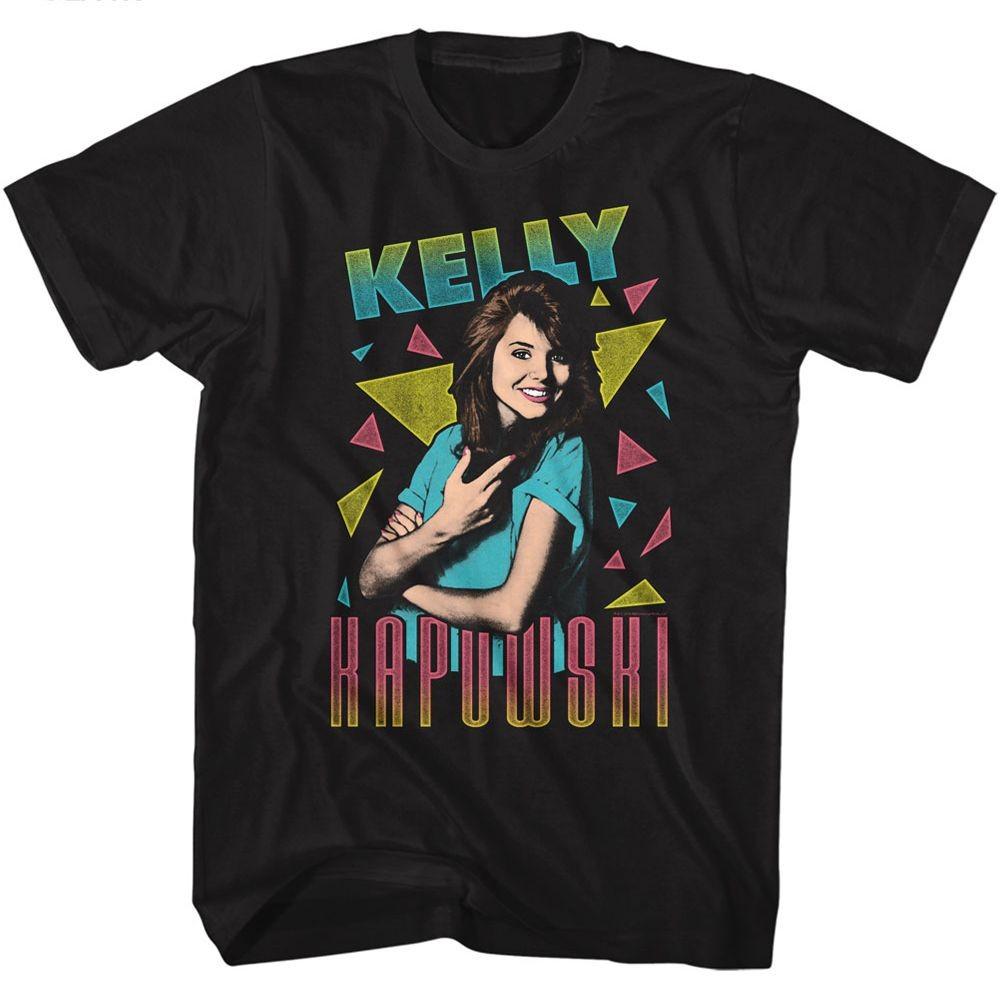 Saved By The Bell Kelly Triangles TV Shirt S