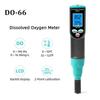 DO-66 Dissolved Oxygen Analyzer Pen Type Intelligent Dissolved Oxygen Tester LCD Display for Aquarium Fish Tank Aquaculture