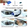 For Subaru WRX 2018    Headlight Film TPU Rearview Mirror Transparent Protective Film Scratch Resistant Sticker
