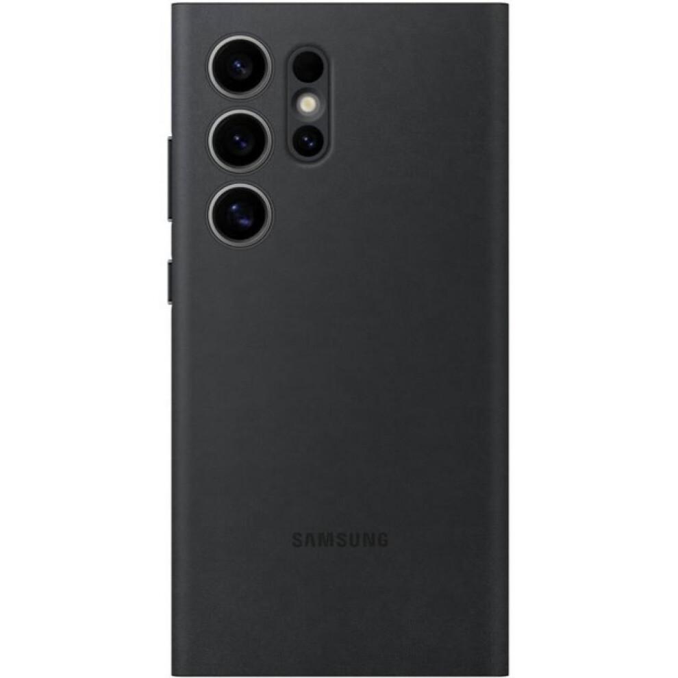 Custodia a portafoglio Smart View protettiva ufficiale per Galaxy S23 Ultra, Nera