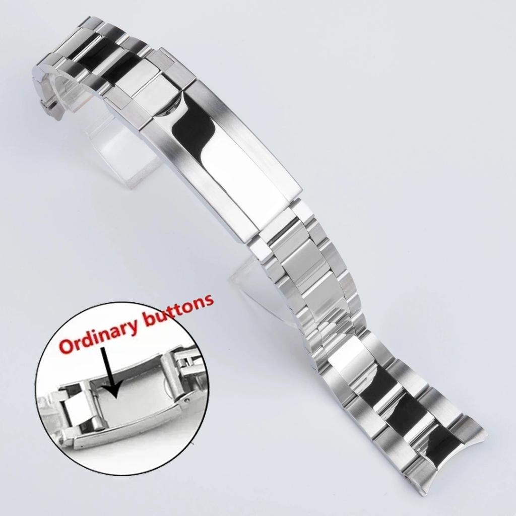 Brățări de ceas Pentru Relox SUB DAYTONA NH35 NH36 Bărbați Cataramă Glide Lock Curea de Ceas Solidă 20mm 21mm Oțel Inoxidabil 904L Brățară de Ceas