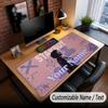Custom Name Extended Mouse Pad,The Weeknd Gaming Desk Mat For Home Office Desktop Decor