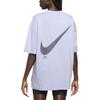 Nike Sportswear Drop Shoulder Sleeve T Shirt Women's Mist Gray Blue DV8023-536