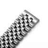 316L Straight End Stainless Steel Strap Quick Release Metal Watch Band 20mm 22mm Solid Buckle Bracelet for Seiko for Jubilee