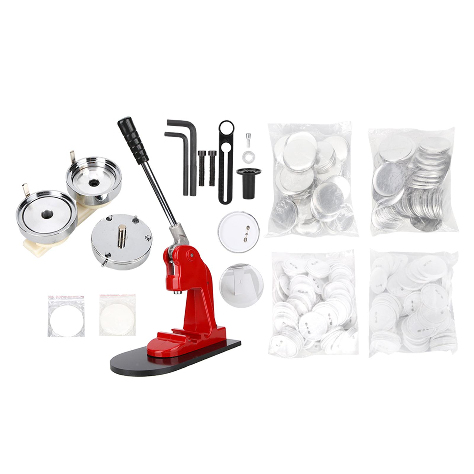 

75mm Badge Making Machine Ergonomic Button Maker Commercial Pressing Machine