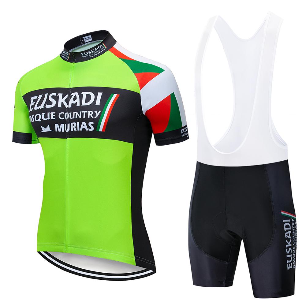 

2025 Summer Team Cycling Jersey Set Cycling Clothing MTB Bike Clothes Uniform Maillot Ropa Ciclismo Man Cycling Bicycle Suit Asian size-S
