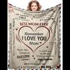Funny Birthday Gift for Mom Soft Flannel Throw Blanket X Home Textiles Cozy Warm Throws for Living Room Sofa Bed