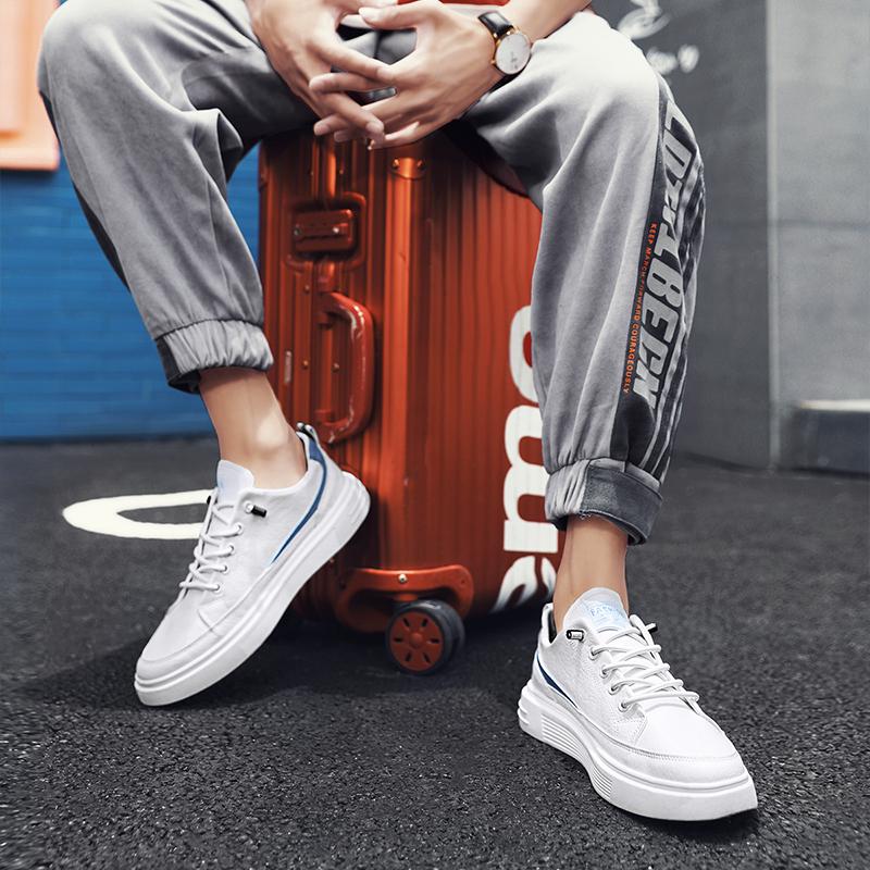 Trendy New Men 'S Skateboard Shoes Summer Men 'S Breathable Non -Slip Wear -Resistant Skateboard Shoes Outdoor Sports Men 'S Shoes