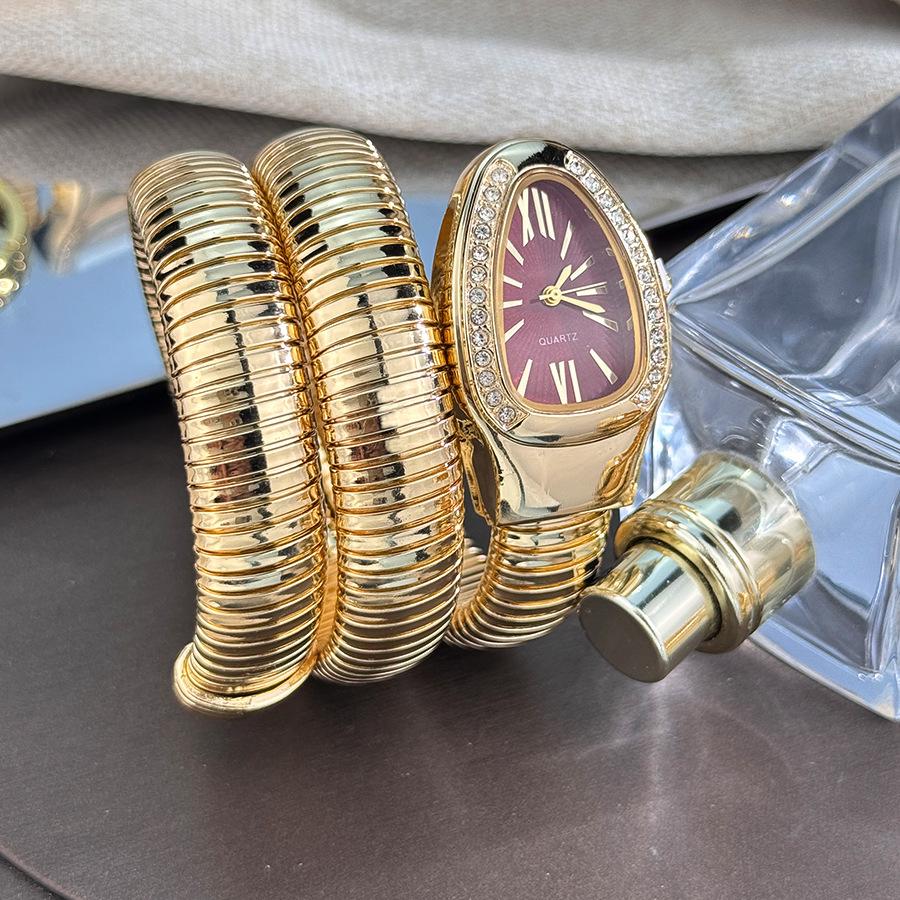 Snake, Ladies Bracelet Watch, Creative Versatile Quartz Watch Personalized Bracelet Watch