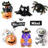 Halloween Aluminum Film Mini Balloon, Bat Black Spider Pumpkin Owl, Halloween Party Scene Arrangement