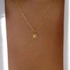Long Ultra Necklace Stackable Gold Color Retro Textured Pendant Necklace for Women Trendy Jewelry Accessories