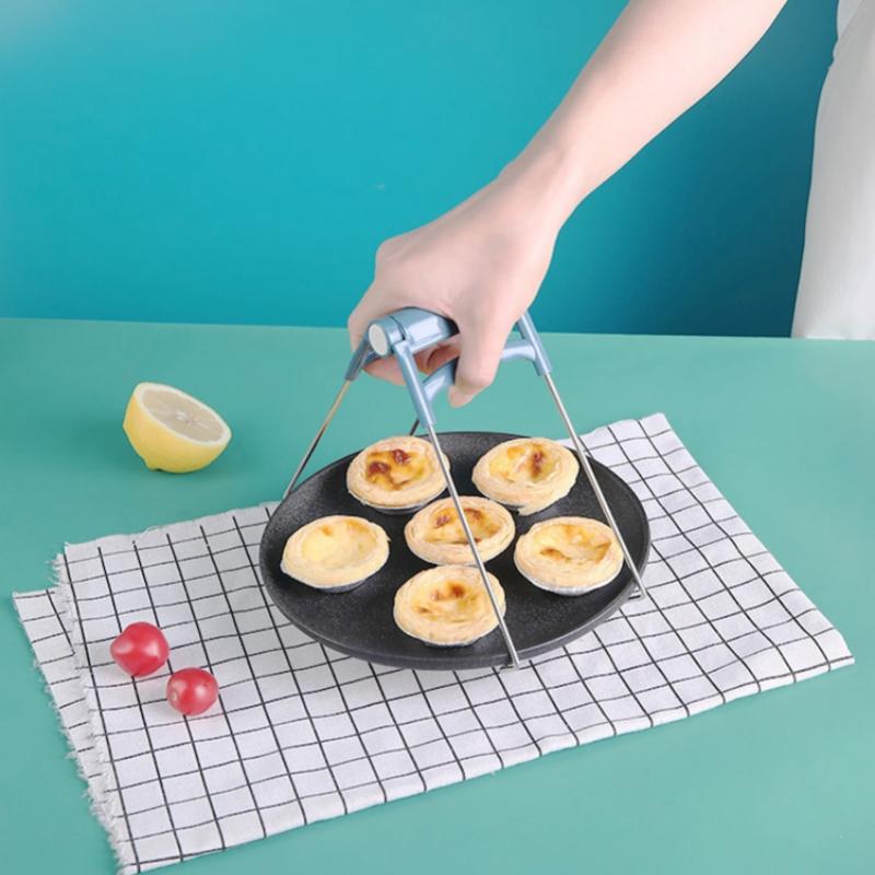 1 zestaw antypoślizgowy klips do naczyń zacisk do gotowania na parze rękawice silikonowe tacka do kuchenki mikrofalowej antypoślizgowy uchwyt do patelni akcesoria kuchenne