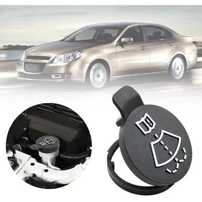 Car Windshield brand,newWiper Washer Fluid Reservoir Tank Bottle Cap Cover 13227300 Auto Accessories (Black)