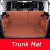 For GMW TANK 300 2026 2025 2027  Car Trunk Protection PU Leather Mat Catpet Interior Modification Cover Part Auto Accessories