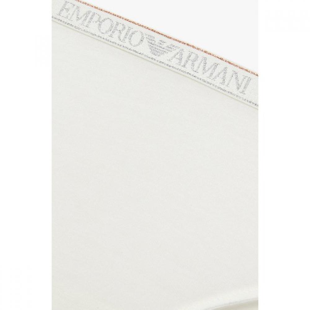 Emporio Armani Women S Metallic Banding Removable puSh Up Bra   Panty Set 0825385504