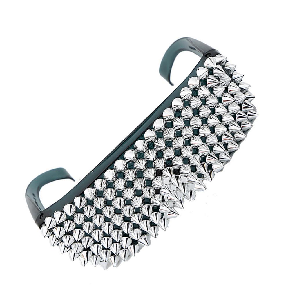 Hiphopové taneční sluneční brýle s plnými hroty, módní novinka s nýty, punkové styly, brýle pro párty