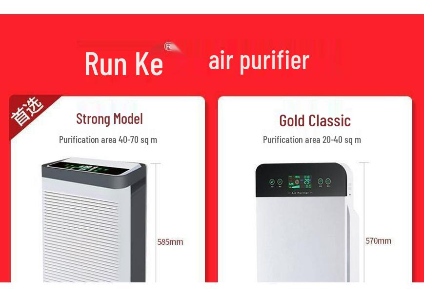 Indoor Air Purifier for Formaldehyde, Odor, and Smoke with Advanced Exhaust Filter