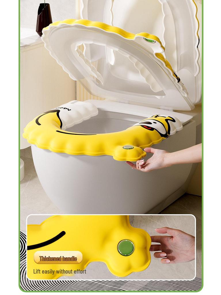 Waterproof Thickened Aromatherapy Toilet Seat Cushion - Universal Fit for All Seasons 2025