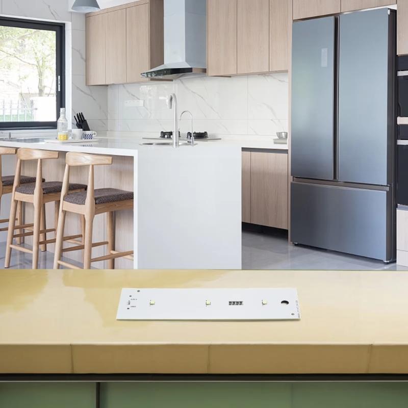 LED Light Panel Home Refrigerator Part Kitchen Appliance Lighting PCB Texture Perfect for Visibility in Refrigerators