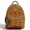 [Pre-Owned] Classic Studded Monogram Print Leather Mini Backpack - Very Good #1RZX3UJ