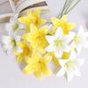 1Pcs Lily Artificial Flowers Bouquet Silk Fake Flower for Home Room Decor Garden Wedding Marriage Decoration Vase Party Supplies