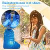 10PC Waterproof Shoe Covers For Rain - Disposable Plastic Rain Shoe Covers Suitable For Sizes 36-45