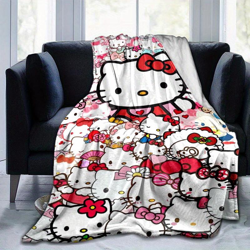 

1pc. Hello Kitty Themed Blanket - Perfect for Home, Office, or Outdoor Use - Ideal G 100x150cm