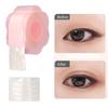 360pcs Lace Eyelid Lifter Tape Roll Lace Mesh S Shape Water Adhesive Eyelid Stickers for Droopy Uneven