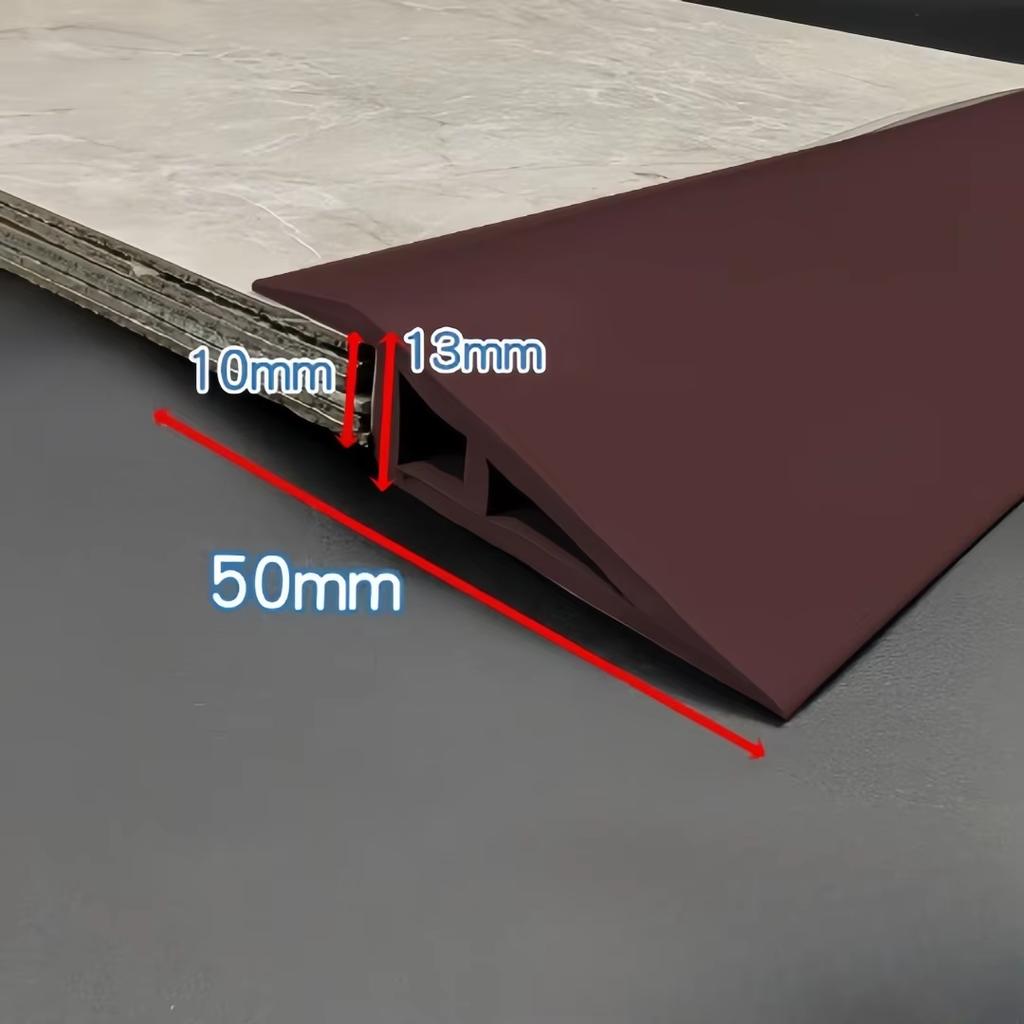 1PC 1M/39.37Inch Self Adhesive Floor Transition Strip Transitiodhesive Floor,PVC Carpet Edging Strip Doorway Edge Trim,Sealing