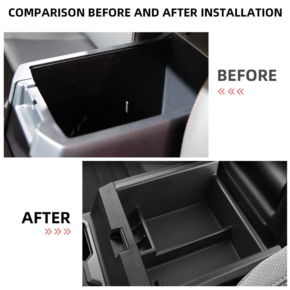 Armrest Storage Box Center Console Organizer for Toyota 4Runner 2010-2022 for KIA Telluride 2020-2024 Multifunction Storage Tray