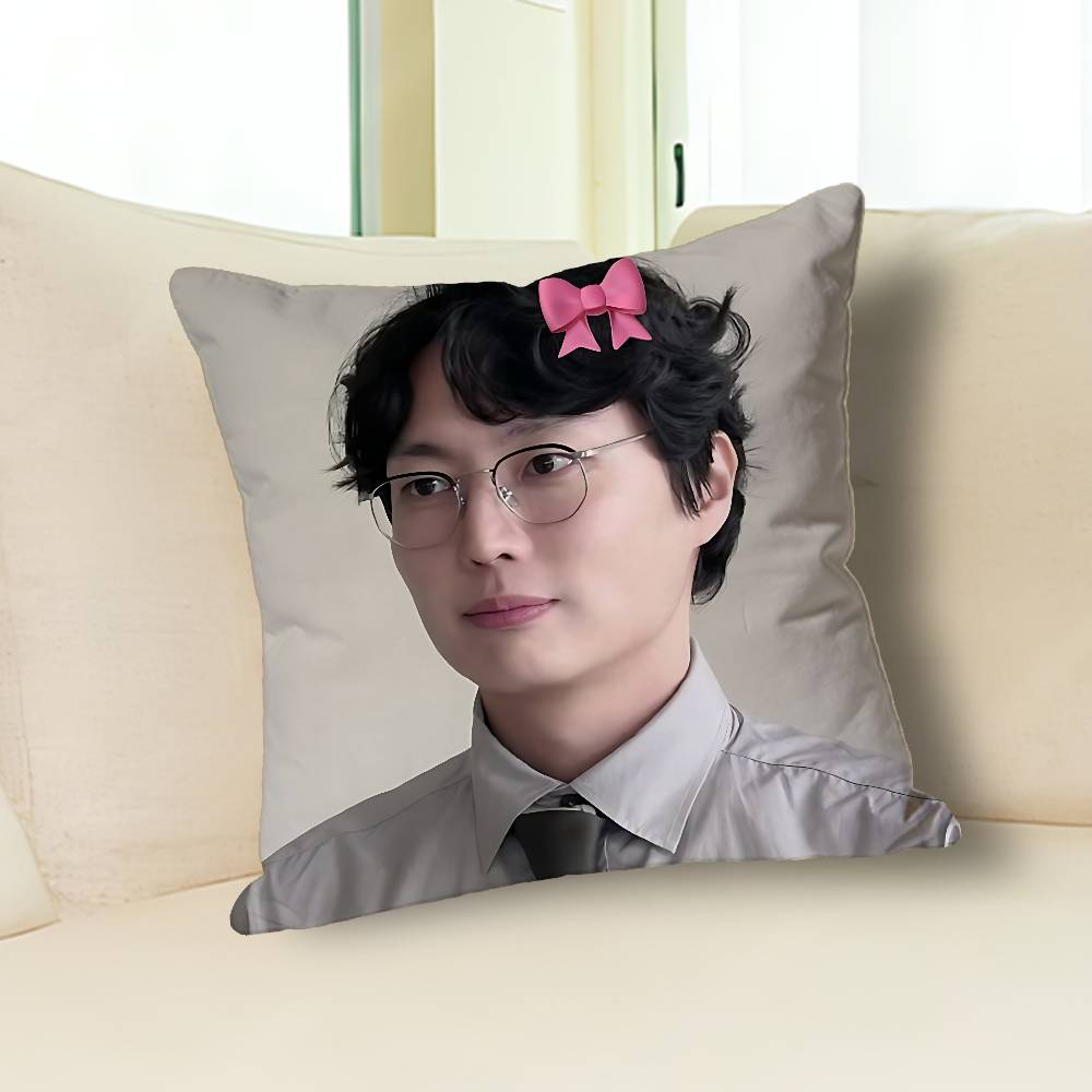 Roh J-Jae W-Wons Actor Various Sizes Square Pillow Case For Car Home Bedchamber Decor Custom Valentine gift