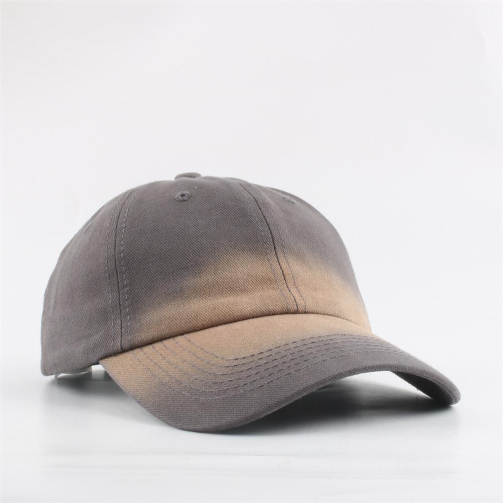 Quick Dry Gradient Color Baseball Cap Breathable Snapback Hat Ponytail Outdoor Sports Hat  Hiking