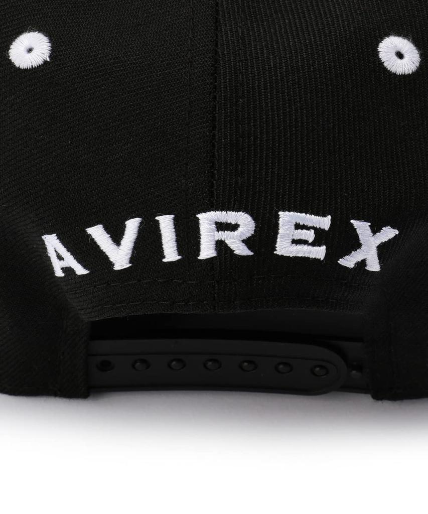 AVIREX New Era AC 9FIFTY SNAP BACK CAP TYPE AC 6149057 F 008 BLK Men's