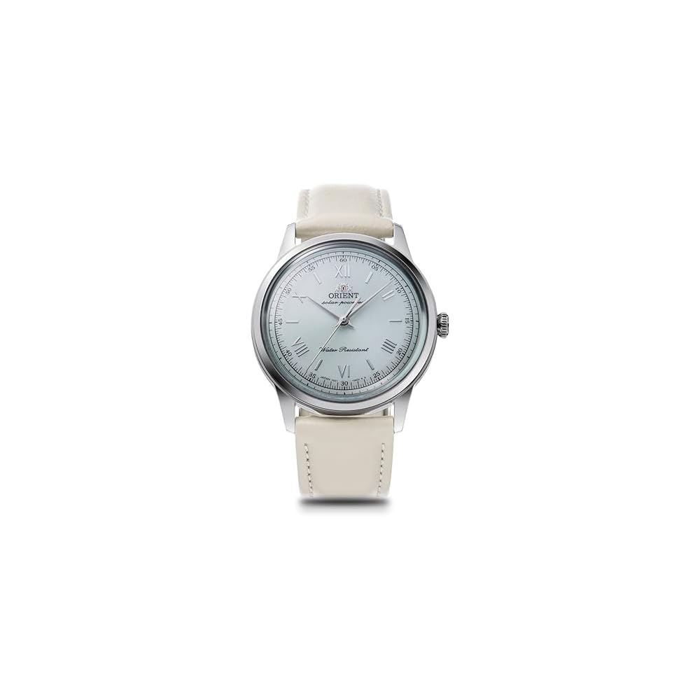 Orient Bambino Solar Powered Men s Watch Pale Green RN-WK0002E