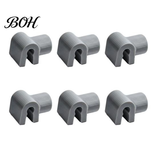3D Printed PLA Mounting Bracket Pull-Out Trash Can Connector, Durable Garbage Bin Rack Replacement Clip for Pull Out Repair Parts, Waste Container