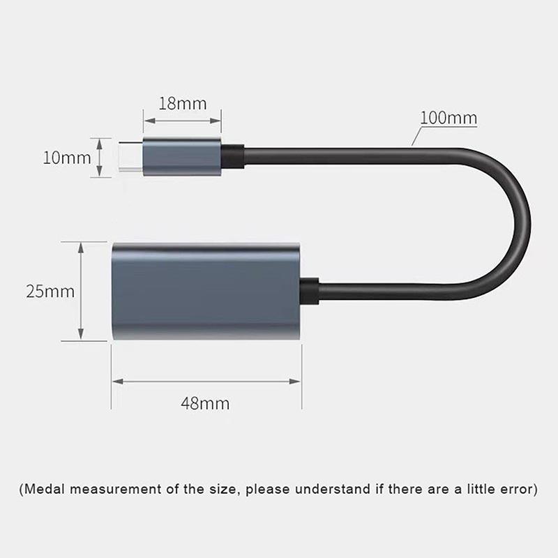 Type C To Hdmi 4K 60Hz Adapter Usb C Usb3.1 Male To Hdtv Female Converter Cable For Laptop Tablet Tv Macbook