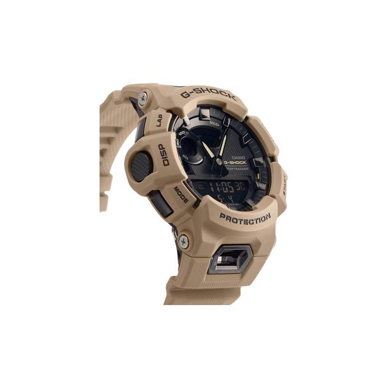 Casio G-SQUAD Series Shockproof and Waterproof Dual Display Bluetooth Light Sports Casual Versatile Function Pedometer Quartz Movement GBA-900UU-5APR