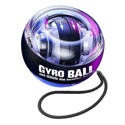 LED Gyroskopisk Powerball Autostart Range Gyro Power Självstart Handledsboll Fitness Träningsutrustning Arm Hand Muskeltränare
