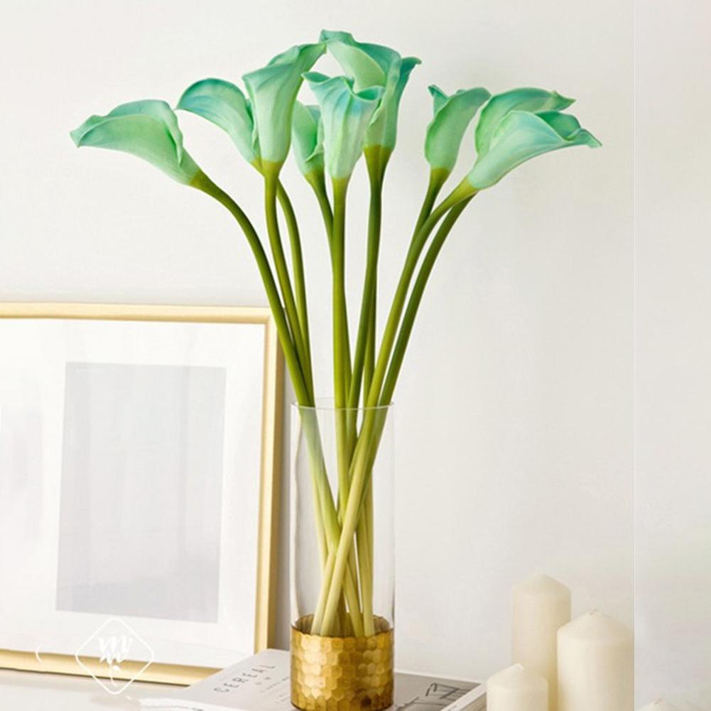 Künstliche Calla-Lilien Latex Calla-Lilie SNAIL GARDEN Lilien Natürliches Aussehen