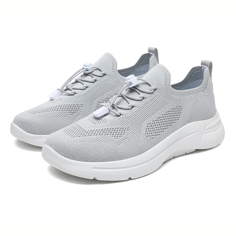 Fashion 2025 New Men's Sports Shoes, Trendy Large-sized Woven Net Fabric Shoes, Breathable, Lightweight and One-foot Lazy Shoes