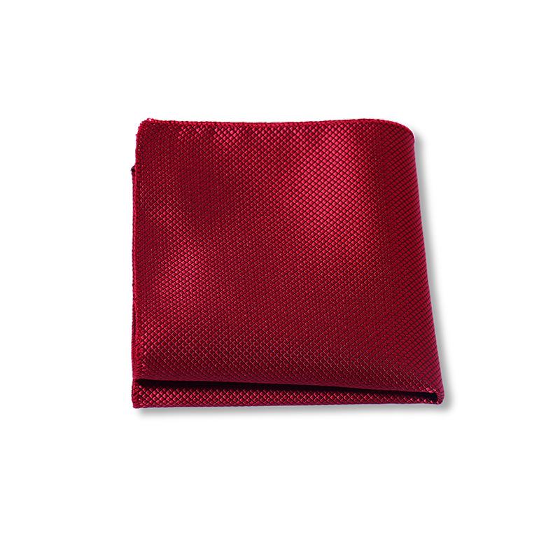 Men s Striped Pocket Square - Polyester Cotton Suit Accessory, Handkerchief, Retro Style