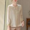 Elegant Chiffon New Chinese Style Blouse for Women