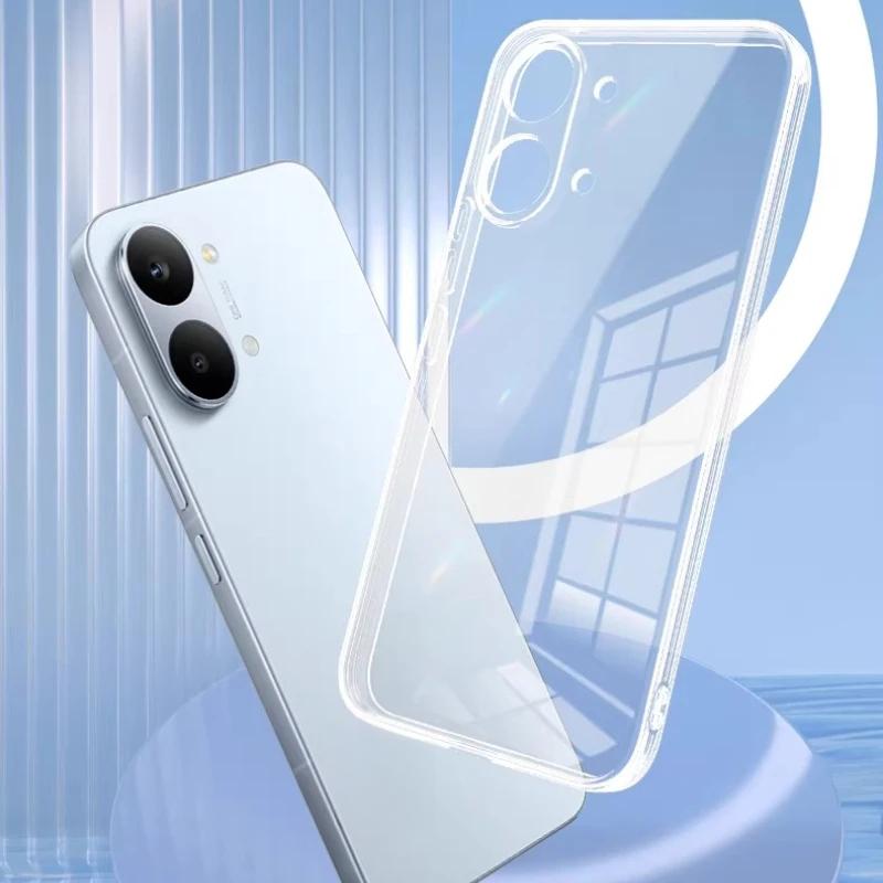 For Xiaomi Redmi Turbo5 Max Case For Turbo 5 Turbo5Max Slim Soft TPU Clear Phone Cases Transparent Soft Silicone Back Cover Capa For Redmi Turbo5 чистый