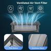 Y5GD Upgrades Steel 4X10 Vents Covers Flexible Tear Resistant Ventilation Meshing Guard