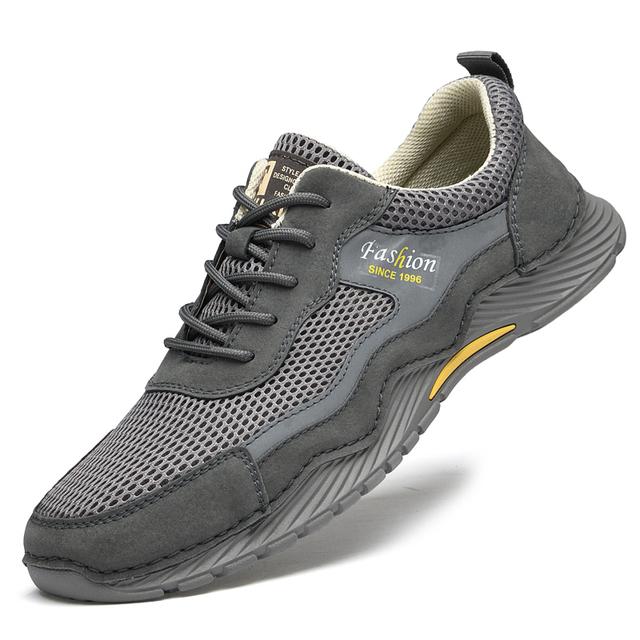 Новая мужская повседневная обувь с дышащей сеткой — фото 8