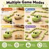Rechargeable Remote Control Car Magnetic Magnetic RC Car Energy Beans Greedy Snake Car  Boys Toy