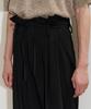 DARO Origami Pleats Wide Pants In Black
