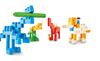 PolyM Gather! Dinosaur Set, 200 Pieces