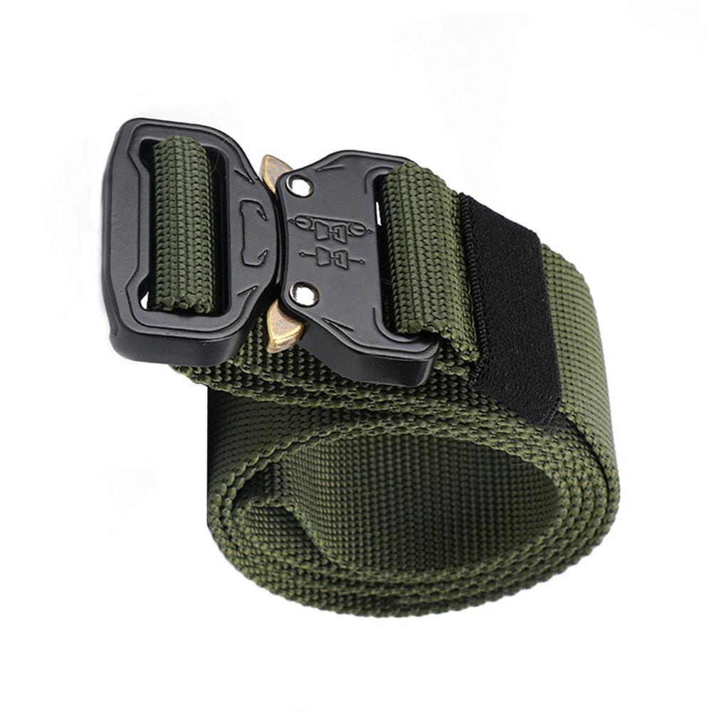 2021 Newest Nylon Belt Men Tactical Belt Military SWAT Belts Knock Off Survival Waist Tactical Battle Belt