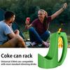 3D Printed Can Holder Ergonomic Handle for Soda Beer Cans Universal Cold Drink Holder with Non-Slip Design Portable HomeOutdoor Accessory